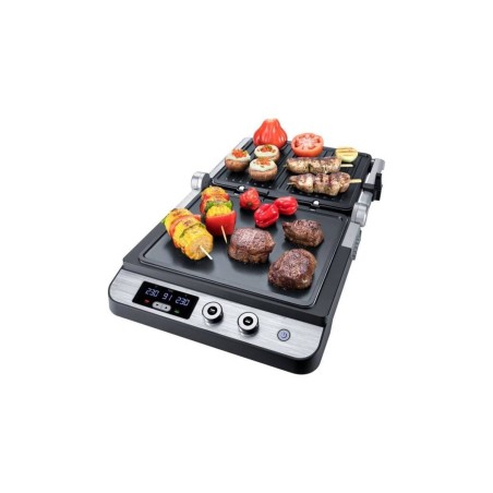 Steba FG 120 Grill Rustfrit stål/sort